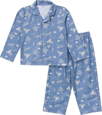 Gerber Unisex Baby Toddler Boy and Girl 2-Piece Coat Style Pajama Pant Set in Saudi Arabia