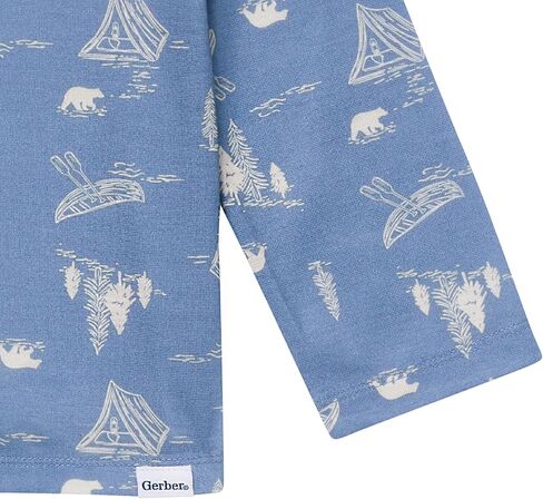 Gerber Baby & Toddler Boys & Girls 2 Piece Coat Style Pajama Pant Set in Saudi Arabia
