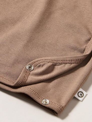 Organic Cotton Rib Cardigan with Cross Closure | Baby Sweater with Snap-Buttons, Machine Washable Baby Cardigan in Saudi Arabia