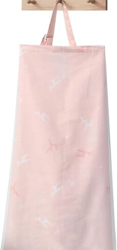 Nursing Cover for Breastfeeding – Breathable Cotton & Mesh, Adjustable for Full Privacy – Multi-Use Baby Cover for Car Seat, Stroller, Mosquito Net (Forest Magic) in Saudi Arabia