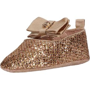 MICHAEL KORS Girls Baby Day Crib Shoe, Rosegold, 1 Infant