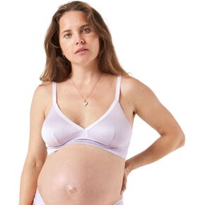 The Effortless Bra for Pregnancy, Postpartum & Nursing, Soft, Seamless, Stretchy & Wireless Pull-Down Maternity Bra