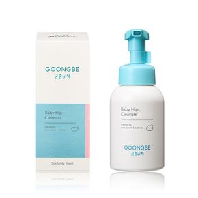 Baby Diapering Cleanser - Korean Baby Hip Buttocks Wash for Baby's Sensitive Skin - Dermatologically Tested - pH 5.5 Soft and Dense Bubble Foam, 10.1 fl.oz.