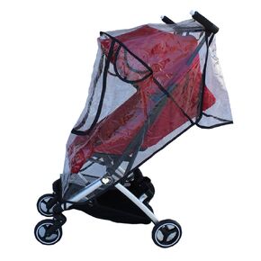 Stroller Rain Cover Compatible with gb Pockit+ All City and Cybex Libelle Stroller, Stroller Accessory Wind Cover, Transparent EVA Material, Easy to Store