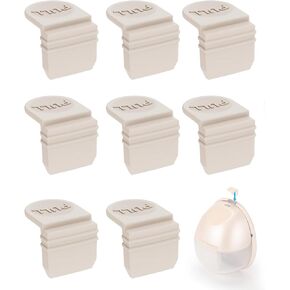 8Pcs Replacement Spout Cap for eufy Wearable Breast Pump E10/S1/S1 Pro