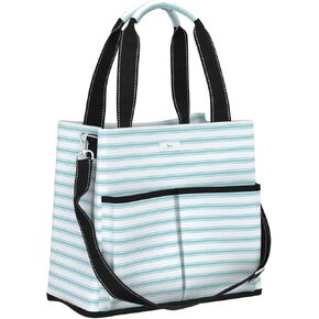 SCOUT Baby Bag, On Board Travel Bag, Handbags For Women, Coated Cotton Fabric, Removable & Adjustable Crossbody Strap, Compartments For Stroller Organizer, Tote Bag, Zipper Pockets