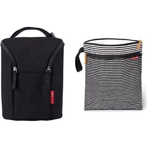 Skip Hop Baby Bottle Bag, Grab & Go, Chevron