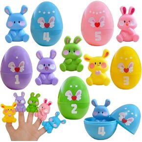 Easter Toddler Toys, Matching and Sorting Games Easter Basket Stuffers, Montessori Toddler Sensory Toys for Baby Boys Girls Age 1 Year and Up