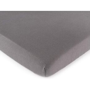 SheetWorld Fitted Pack N Play Playard Sheet Compatible with Maxi COSI Swift Play Yard 31 x 39 inches, 100% Cotton Jersey, Hypoallergenic, Butter Soft, Dark Grey, Made in USA