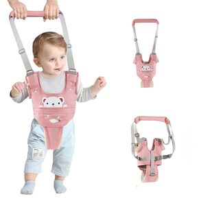 Kiyumi Baby Walking Harness Adleable Handheld Kids Walker Helper Assistant Belt There