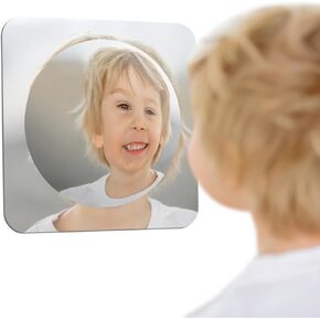 Special Supplies Sensory Bubble Wall Mirror - Interactive Acrylic Mirrors for Wall Decoration and Sensory Toys for Kids Classroom or Home - Room Decor - Engaging Visual, Tactile Stimulation