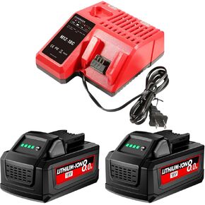 7.0Ah 12V Battery Replacement for Milwaukee M12 Battery Lithium 48-11-2401 48-11-2412 48-11-2411 48-11-2420 48-11-2410 Cordless Tools 2Pack