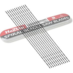 Spiral Scroll Saw Blades Plain End 5 Inch, #8 Plastic Cutting, for Sawing Cutting Plastic - 12 Pcs in Kuwait