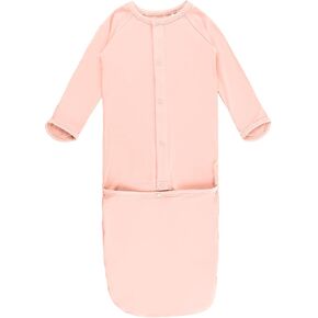 طفل ثوب نائم الطفل مصنوع من الخيزران ، والحيوانات حديثي الولادة للجنسين أكياس نوم طويلة الأكمام مع القفازات in Kuwait