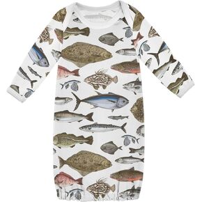 Baby Boy Girl Sleepsuit Cotton Sleeper Gown Newborn Pajamas Nightgowns Infant Clothes