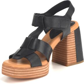 KORK-EASE Women's Macey Heeled Platform Sandal