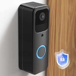 LOCKA Blink Doorbell Mount, Full-Metal Anti-Theft Mount Compatible with Blink Video Doorbell, No-Drill Doorbell Bracket Holder for Home, Apartment & Dorm