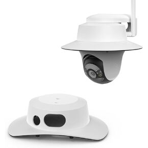 Rain Cover Compatible with Reolink Argus PT 3MP/4MP/5MP/2K, 4K/8MP, Reolink Go PT Ultra Camera and Solar Panel (White)