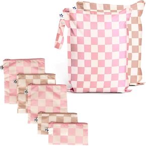 Tiny Twinkle Mess-proof Wet Bags and Snack Bags Bundle