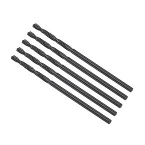 6542 High Speed Steel Twist Drill Bits, 1.8mm Diameter 44mm Length, Black Oxide Straight Twist Jobber Drill Bit - (Applications: for Metal Woodwork Plastic Aluminum), 5-Pieces