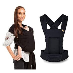 Beco Baby Carrier Boba Wrap & Organic Beco Gemini Black Baby Carrier Bundle