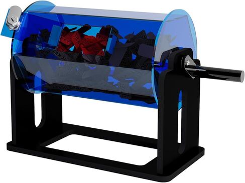 Acrylic Raffle Drum, Clear Raffle Ticket Drum Spinner Cage, Transparent Raffle Ticket Box for Lottery Games, Bingo, Raffle Balls in Kuwait