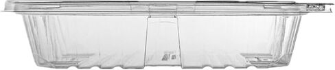 64 oz RPET Clear Hinged Lid Tamper Evident Container – 134 Pcs in Saudi Arabia