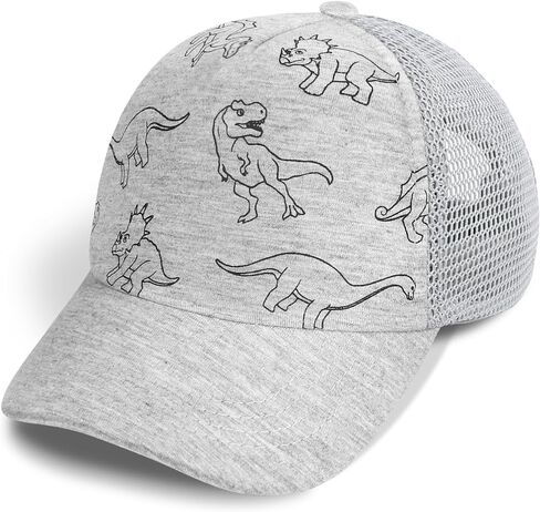 HONGTEYA Toddler Baseball Cap Sun Hat Adjustable Breathable Baby Cap for Kids Boys Girls Age 2-5T in Saudi Arabia