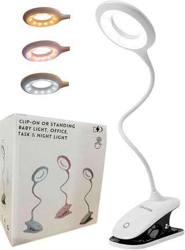 مقطع LED محمول على ضوء الليل للأطفال ، والأطفال والكبار-قابلة للذات ، أو USB قابلة للشحن ، 3 ألوان للحضانة ، والتغذية ، والحفاضات ، أو سرير ، أو غرفة نوم ، أو مكتب ، وقراءة ، ومهمة ، أو موسيقى ، أو هدية in Kuwait