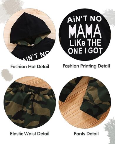 NZRVAWS Baby Boy Clothes Toddler Boy Outfit 2 3 4T 6 12 18 24 Month Fall Winter Hoodie Ripped Jeans Clothing in Saudi Arabia