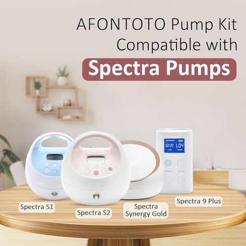 أجزاء المضخة المتوافقة مع الأطياف S1/S2/9 بالإضافة إلى مضخة صدر ، 4 قطع استبدال مجموعة للأطياف تشمل شفة 19 مم ، صمام Duckbill ، واقي التدفق الخلفي ، والأنبوب ، والزجاجة ، وليس أطياف S2 الملحقات الأصلية S2 in Kuwait