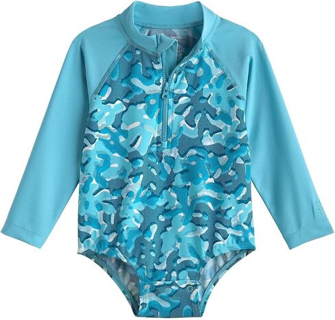 Coolibar UPF 50+ Baby Wave One-Piece Swimsuit - Sun Protective in Saudi Arabia
