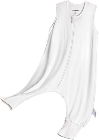 BubblePanda Modal Toddler Sleep Sack with Feet 2t-3t Months 1.0 Tog Super Soft Sleep Bag Walker with Legs for Babies 2-Way Zipper Baby Wearable Blanket in Kuwait