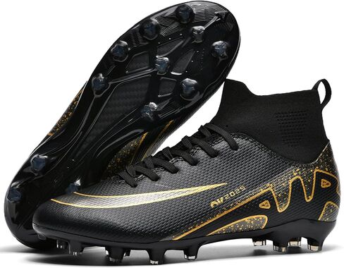 Soccer Cleats for Womens Mens Outdoor Unisex Turf Shoes Youth Rugby Shoes Adult AG FG TF Football Boots Wide Training Sneaker in Saudi Arabia
