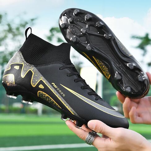 Soccer Cleats for Womens Mens Outdoor Unisex Turf Shoes Youth Rugby Shoes Adult AG FG TF Football Boots Wide Training Sneaker in Saudi Arabia