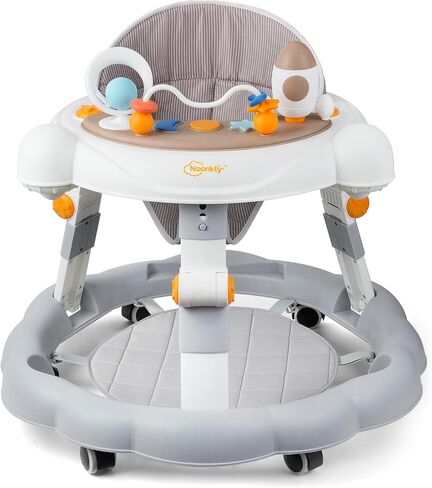 Walker for Baby Boy 7-15 Months, Baby Walkers for Girls Infant Walkers for Babies, Foldable Toddler Walker with Wheels and 8 Adjustable Heights, Baby Activity Center in Kuwait