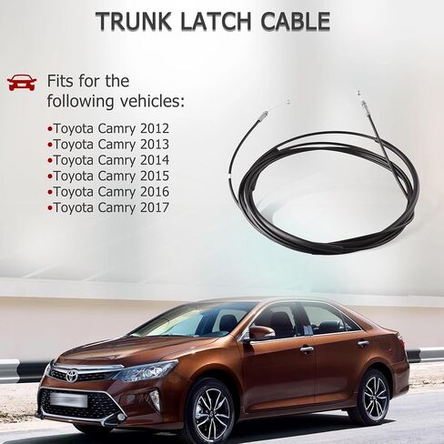 Trunk Latch Cable Compatible for Toyota Camry 2007-2011 Latch Release Cable Connect with Trunk Switch Luggage Door Lock Control Cable in Kuwait