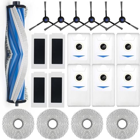 14 Pack T30S Combo Places Gust Facs متوافقة مع فقط مع Ecovacs Deebot T30S Combo Colbo Pracuum ، أكياس تفريغ كبيرة يمكن التخلص منها. 【لا يناسب نماذج T30s الأخرى】 in Kuwait