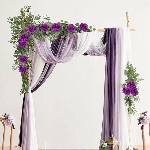 MACTING 6.6FT إكليل الأوكالبتوس مع أضواء الربيع الطفل زهرة إكليل مع 12 الورود البيضاء الاصطناعي الزهور الخضراء كرمة لطاولة قوس خلفية الزفاف عيد الحب الزينة in Kuwait