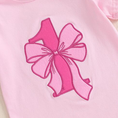 Newborn Baby Girl Summer Clothes Bow Embroidery Short Sleeve Romper Bodysuit Ruffle Shorts Headband 3Pcs Set Cute Outfits in Kuwait