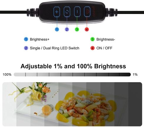 2025 Upgraded Photo Light Box, 12"x12" Professional Foldable Dimmable Shooting Tent Kit with CRI >95 112pcs LED Lights & 6 Kinds of Double-Sided Color Backdrops for Jewelry and Small Items Photography in Saudi Arabia