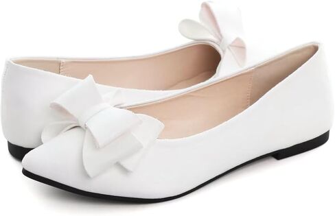TN TANGNEST Women Fashion Bowknot Flats Comfort Pointed Toe Dress Shoes in Saudi Arabia
