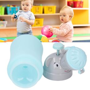 Garosa Baby Boy Portable Potty Emergency Urinal Toilet Child Kid Toddler Pee Training Cup Emergency Toddler Urinal Toilet for Car Travel and Camping (Blue for Boy)