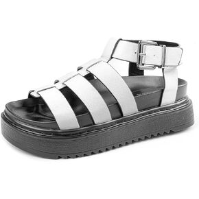 Chunky Sandals For Women,Platform Sandals For Women,Ankle Strap Casual Open Toe Arch Support Sandals