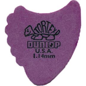 Dunlop 414R88 Tortex® Fins, Green, .88mm, 72/Bag