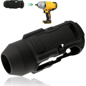 N918391 Protective Boot Compatible with DEWALT DCF900 DCF899 DCF900NT 20V Max Cordless High Torque Impact Wrench Protective Boot for 1/2" Wrench Assembly Accessories Tools Black