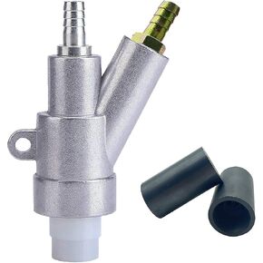Sand Blaster Gun with Boron Carbide Nozzle Air Sandblaster Gun Kits Stainless Steel Spray Gun SandBlasting Gun for Rust Dust Remove (8mm Tip)