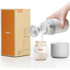 Portable Travel Milk Warmer Pro, Detachable Design for Easily Clean, Portable Bottle Warmer, Fast and Evenly Heats Breast Milk, 17.5 oz Capacity and 14000mAh Battery are Perfect for on the Go