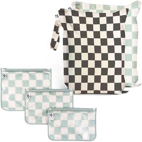 Tiny Twinkle Mess-proof Wet Bags and Travel Bags Bundle