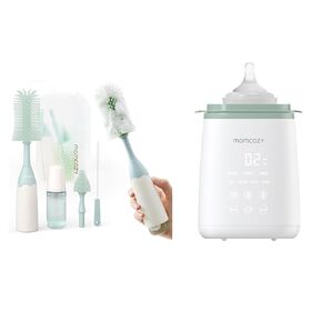 Momcozy Bottle Brush Kit Green & Momcozy Bottle Warmer